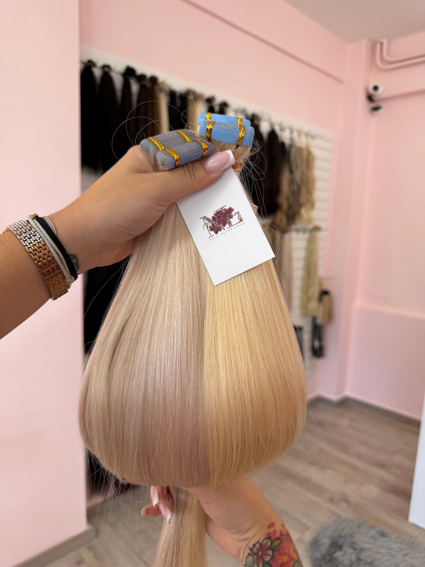 Tape-in Extensions 70 cm – 100% Slavic Human Hair
