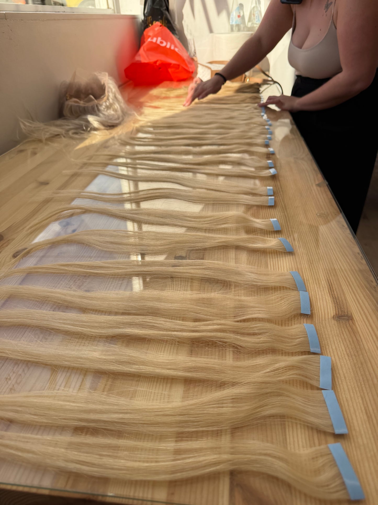 Tape-in Extensions 70 cm – 100% Slavic Human Hair